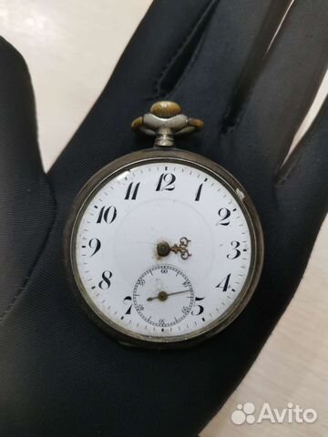 Часы карманные Revue Серебро 800 пробы (Ч)