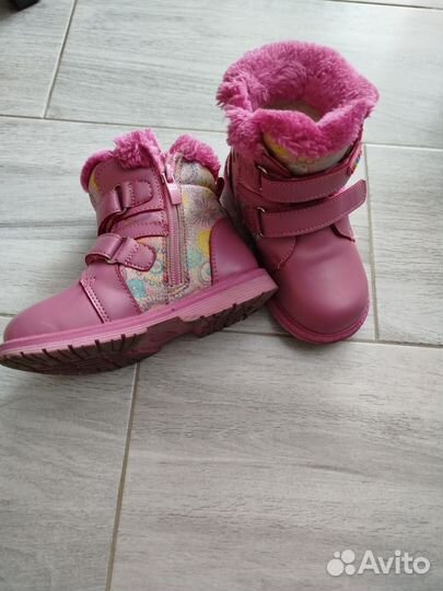 Зимние ботинки для девочки