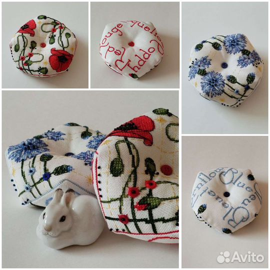 Подушка - игольница. Бискорню