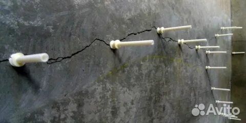 Инъектирование бурение вода сваи