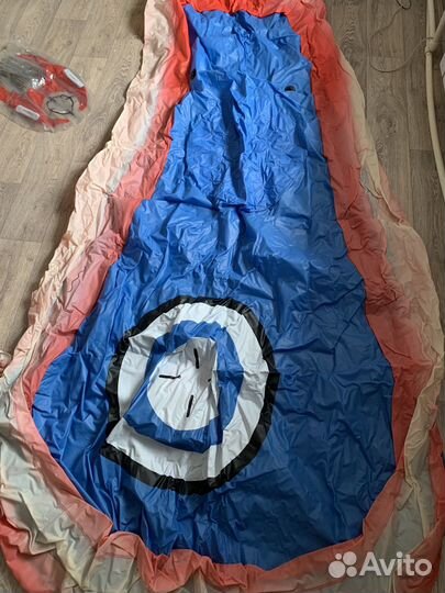 Бассейн детский горка неполный комплект