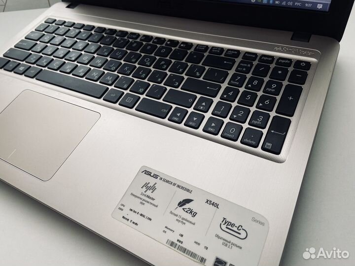 Игровой мощный ноутбук Asus