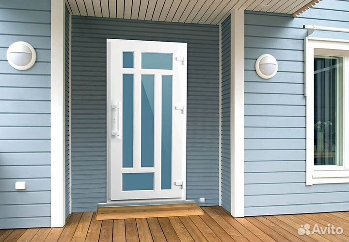 Пластиковые двери балконные