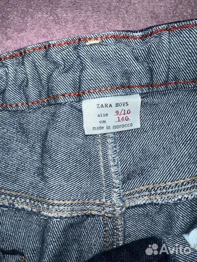 Джинсы на мальчика Zara 140 см