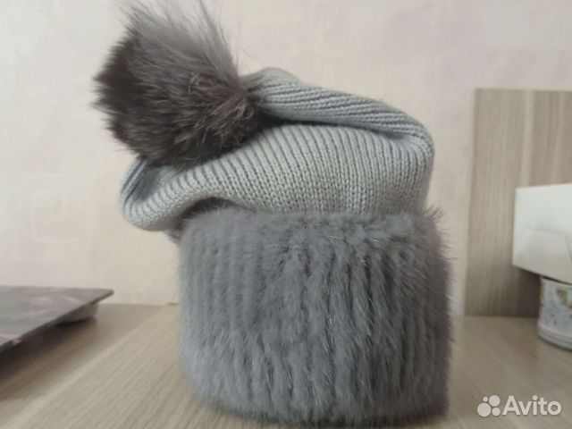 Продаётся шапка зимняя, нижняя отделка норка