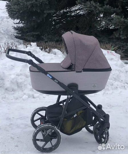 Коляска 2 в 1 adamex+ велосипед - коляска с ручкой