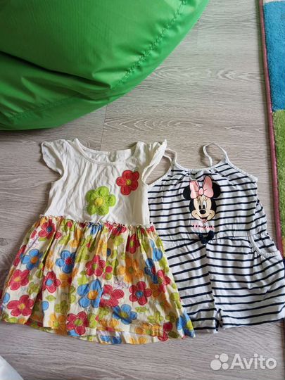 Вещи для девочки пакетом 1.5-2 года