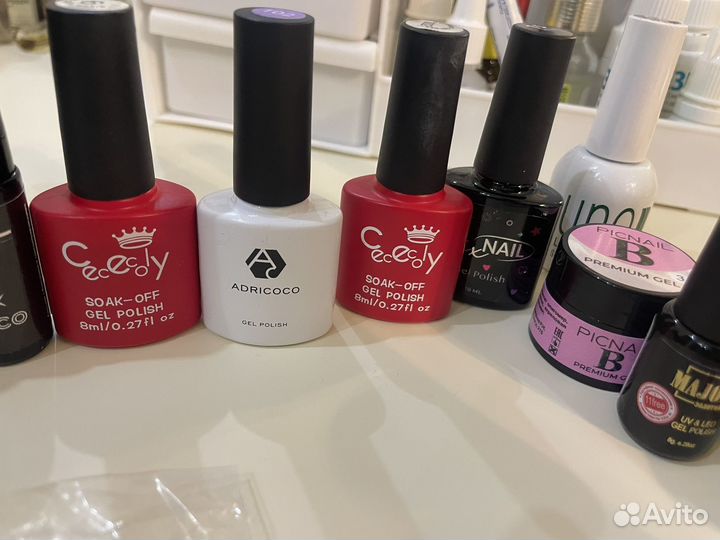 Для наращивания ногтей маникюр гель лак