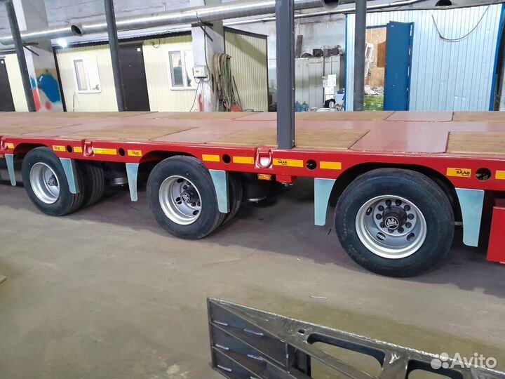 Полуприцеп трал (тяжеловоз) Saab 9891, 2023