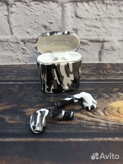 Беспроводные Bluetooth наушники AirPods i7S новые