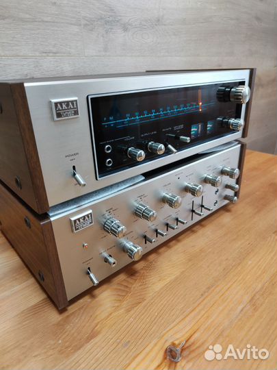 Усилитель akai-AA-5800 +тюнер akai AT-580