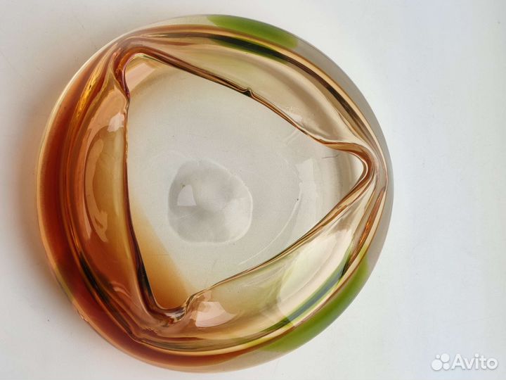 Ваза-пепельница, стекло