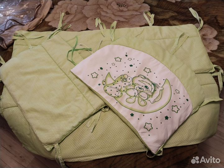 Балдахин крепление, и бортики на кроватку