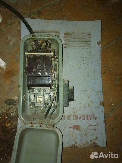 Магнитный пускатель 380вт, тепловое реле