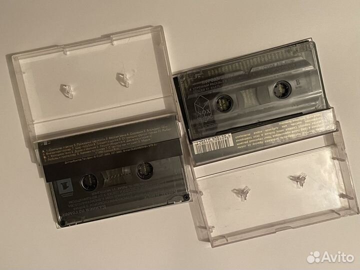 Аудиокассеты Руки вверх, Киш, Ддт, Союз и др