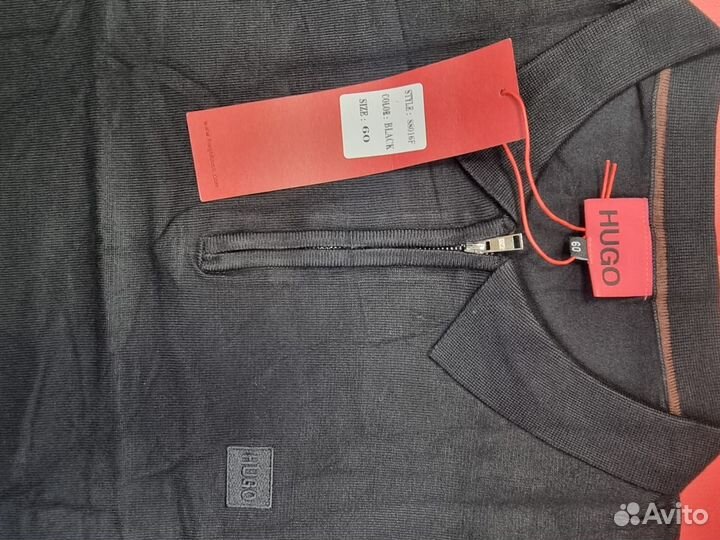 Джемпер на замке Loro Piana черный