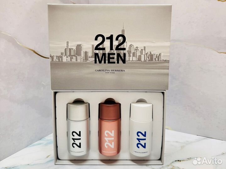 Набор Carolina Herrera 212 MEN 3x30ml