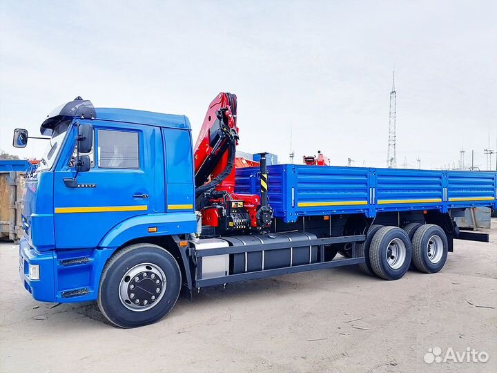 КамАЗ 65115-3094-50 с КМУ, 2023