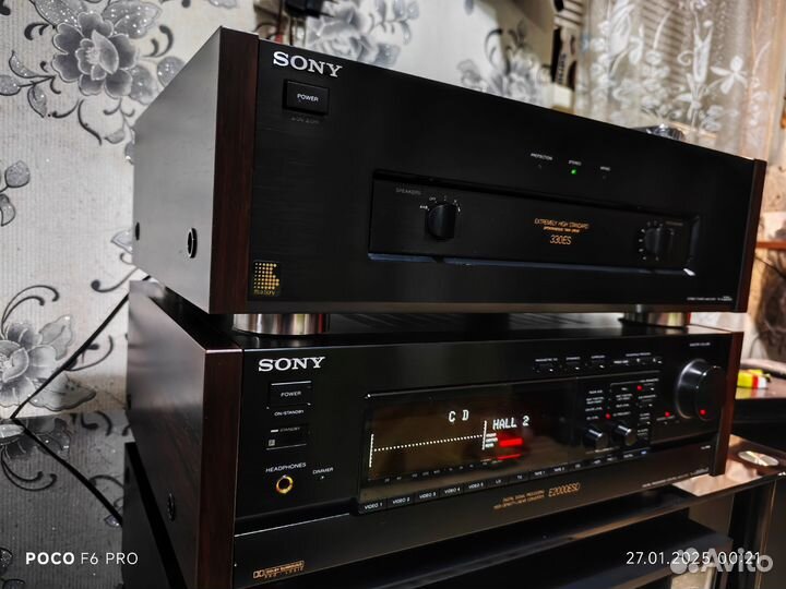 Sony TA-N330ES+sony TA-E2000ESD