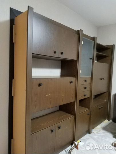 Мини стенка в гостиную бу