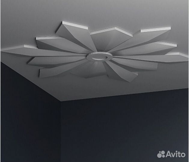 Лепнина (розетка) потолочная 1.56.806