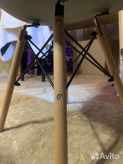 Стул для работы бу серый