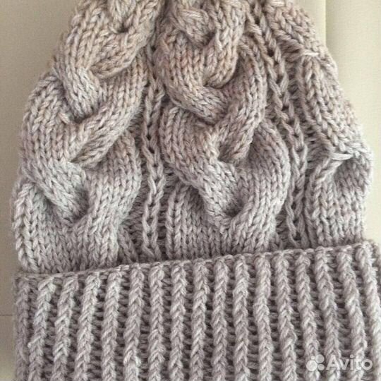 Комплект шапка и снуд