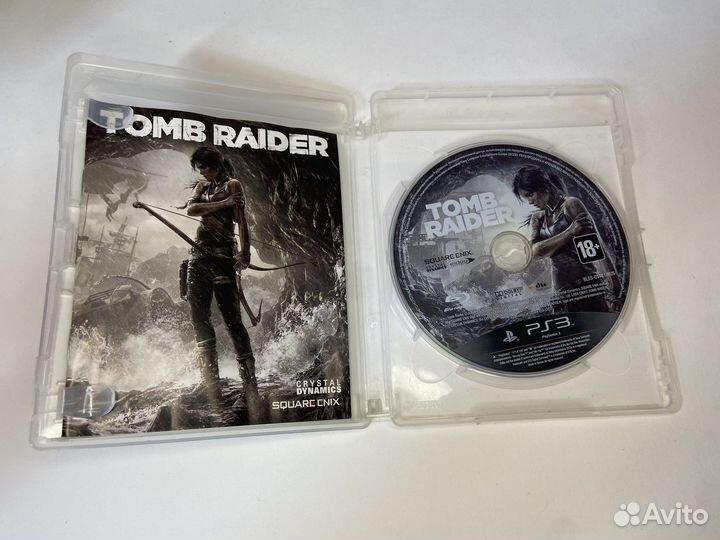 Диск Tomb raider PS3
