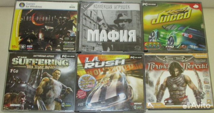 3-4дисковые игры для PC 1С,Акелла,Бука,Новый Диск