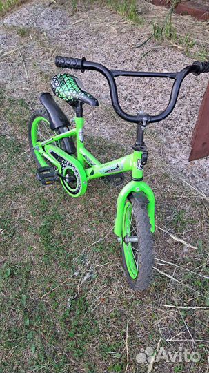 Велосипед детский 4 колесный для мальчика