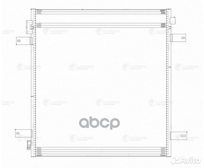 Радиатор кондиц. для а/м Nissan Patrol VI (10)