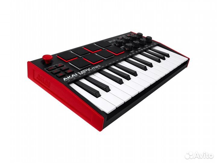 Akai MPK MIni MK3 (новая клавиатура, красная)