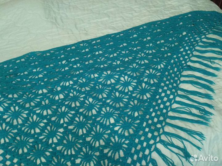 Шаль ажурная и шарф Zara