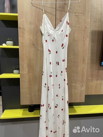 Платье-комбинация с вишнями 2mood