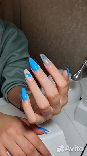 Маникюр,наращивание,педикюр на дому