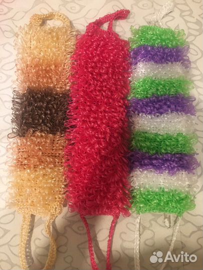 Мочалка ручной работы