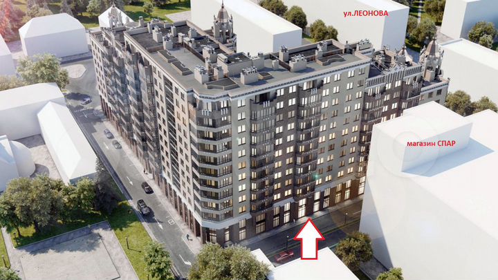 Свободного назначения, 35.3 м²