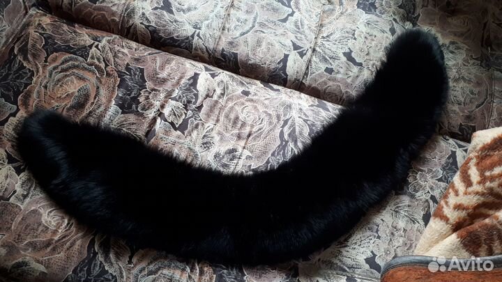 Меховой воротник песец