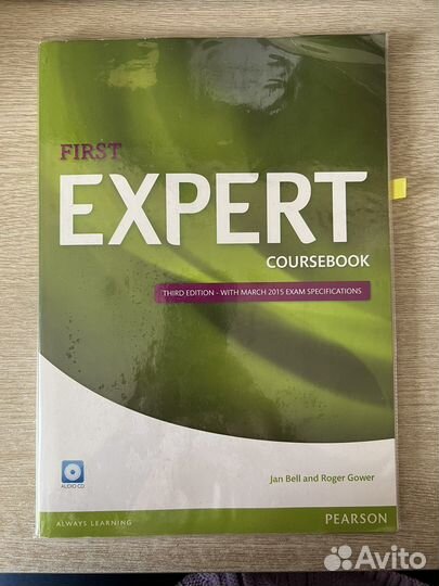 Учебник по английскому first expert coursebook