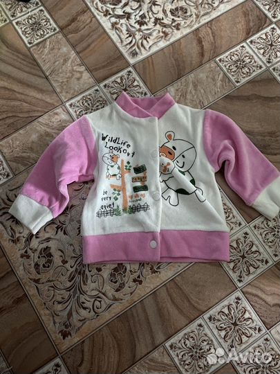 Детские вещи пакетом для девочек 0-6 месяцев