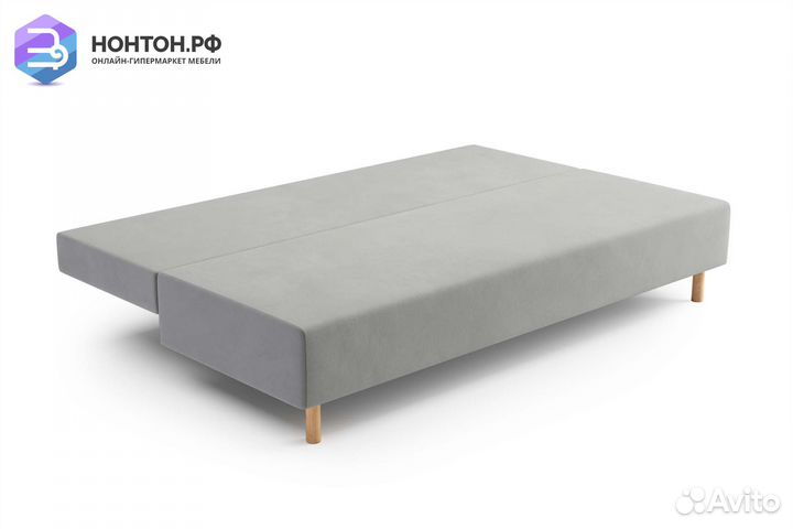 Диван еврокнижка Сайле светло-серый