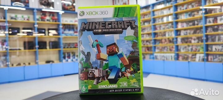 Minecraft xbox 360 диск