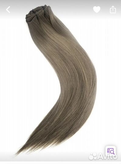 Накладные волосы на заколках 60 см и 50 см