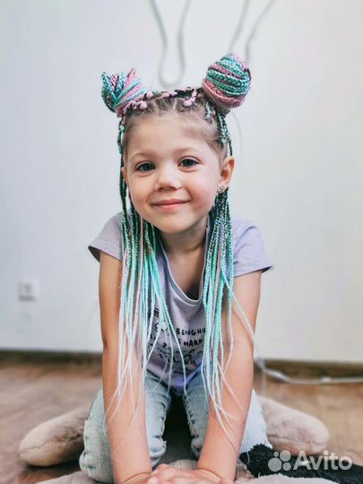 Афрокосы, безопасные дреды, брейды, косы