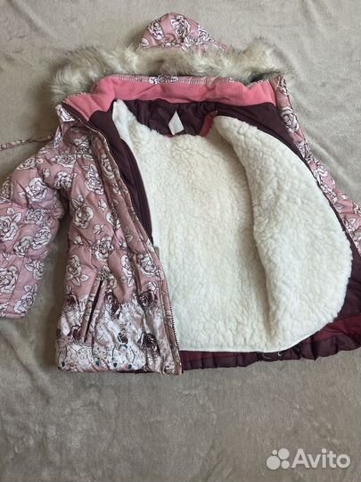 Зимний костюм на девочку, р. 104