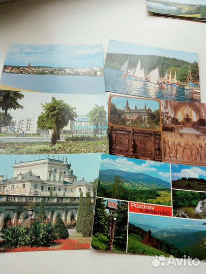 Открытки 70х г. Польши, чсср, гдр