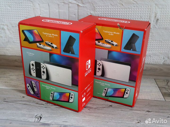 Приставка Nintendo Oled White, Новая