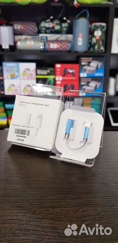 Переходник Lightning на 3,5мм работабт без блютуз