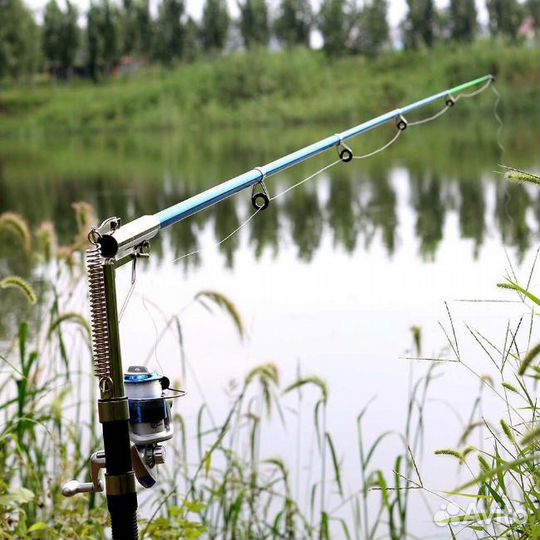 Удочка самоподсекающая (удилище) + катушка
