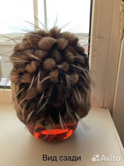 Шапка женская из кролика